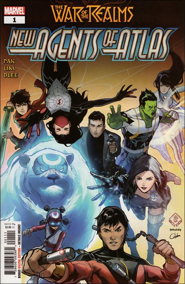 War of the Realms: New Agents of Atlas issue 1 Billy Tan Cover