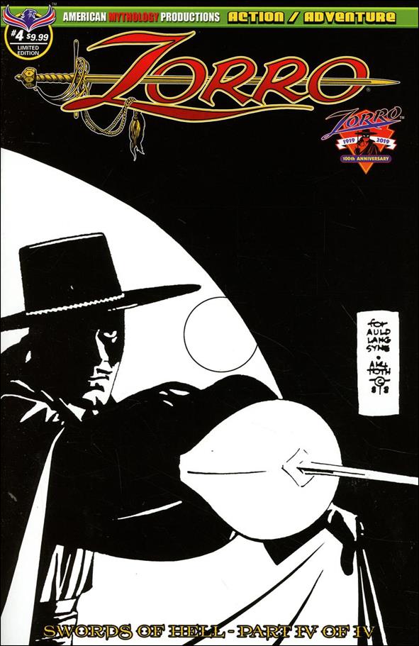 Zorro: Swords of Hell issue 4-C Alex Toth Cover