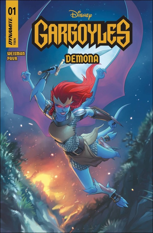 Gargoyles: Demona (2025) issue 1-E Meghan Hetrick Foil Cover