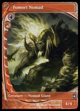 Magic the Gathering: Future Sight (Base Set) card 114 Fomori Nomad