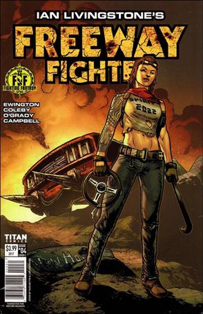 Ian Livingstone's Freeway Fighter issue 4-C Tazio Cover