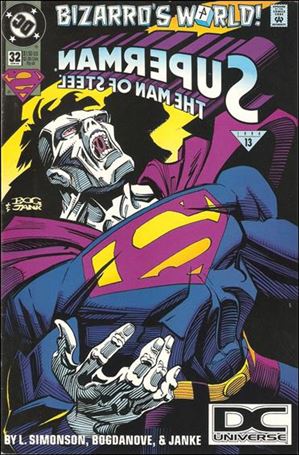 Superman: The Man of Steel issue 32-B DC Universe UPC (2nd Printing)