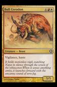 Magic the Gathering: Shards of Alara (Base Set) card 161 Bull Cerodon