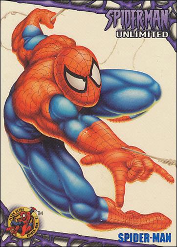 1997 Fleer Ultra Spider-Man (Base Set Blue) card 61 Spider-Man