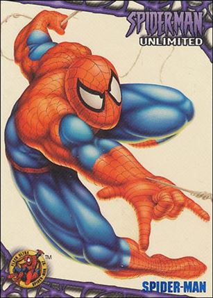 1997 Fleer Ultra Spider-Man (Base Set Blue) card 61 Spider-Man