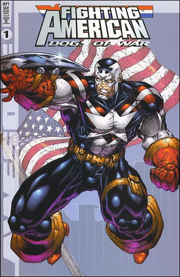 Fighting American: Dogs of War issue 1 Blue Background Cover