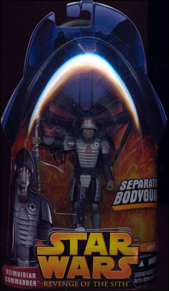 Star Wars: Revenge of the Sith 3 3/4" Basic Action Figures figure 63 Neimoidian Commander (Separatist Bodyguard)