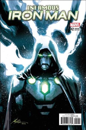 Infamous Iron Man issue 2-B Rafael Albuquerque Cover