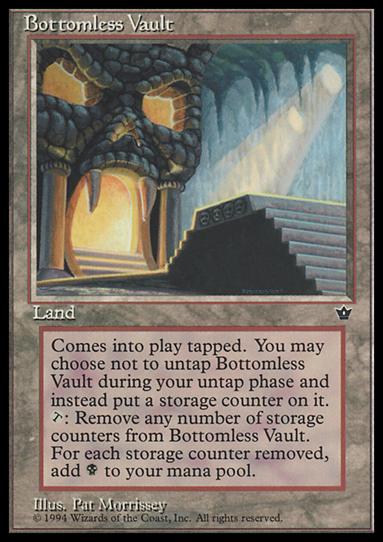 Magic the Gathering: Fallen Empires (Base Set) card 92 Bottomless Vault
