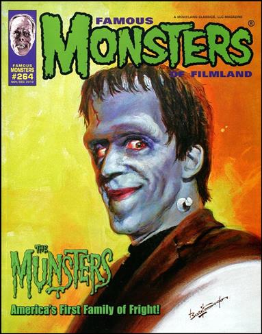 Famous Monsters of Filmland issue 264-B Herman Munster captainco.com Cover