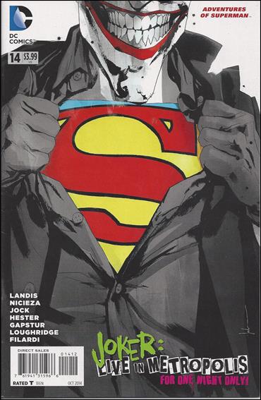 Adventures of Superman (2013) issue 14-B Gray Cover (Second Printing)