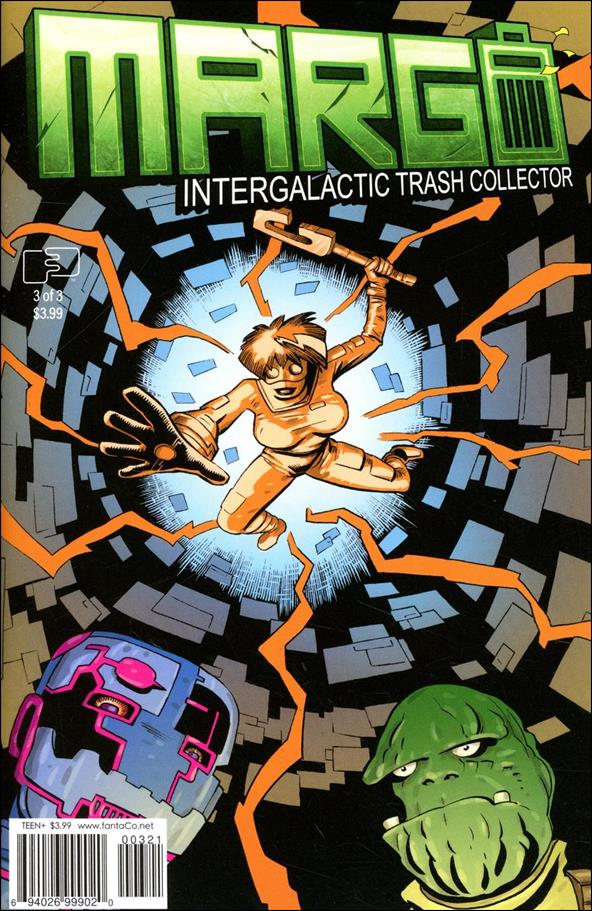 Margo: Intergalactic Trash Collector issue 3-B Richard Clark Cover