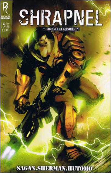 Shrapnel: Aristeia Rising issue 5 Marko Djurdjevic Cover