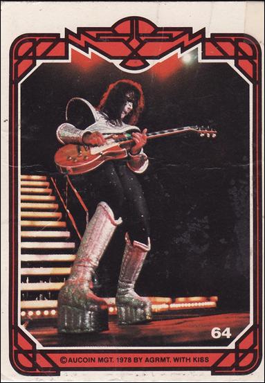 KISS: Series 1 (Base Set) card 64 Ace Frehley
