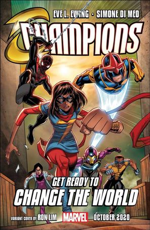 Champions (2020) issue 1-D Ron Lim Cover