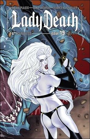 Lady Death (2010) issue 19-B Wraparound Cover