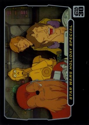 Star Wars 30th Anniversary (Animation Cel Subset) card 2 Star Wars Holiday Special