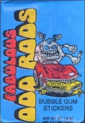 Fabulous Odd Rods card 2 Sealed Pack