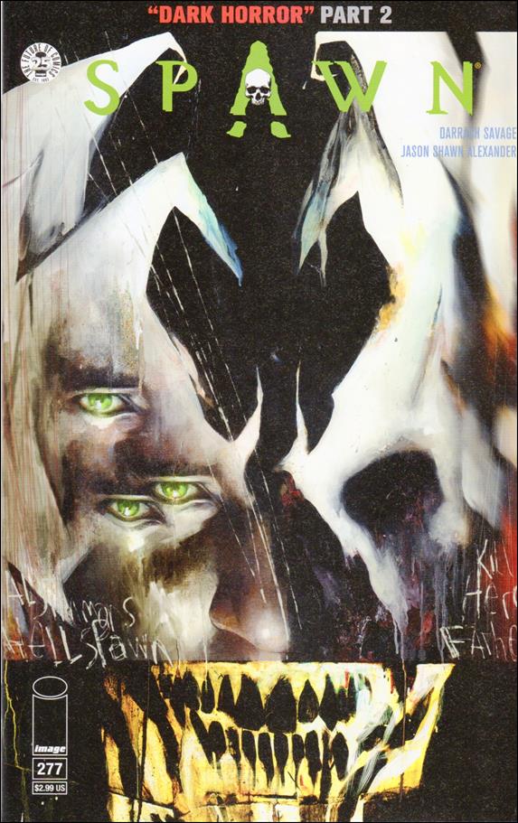 Spawn issue 277 Jason Shawn Alexander Cover