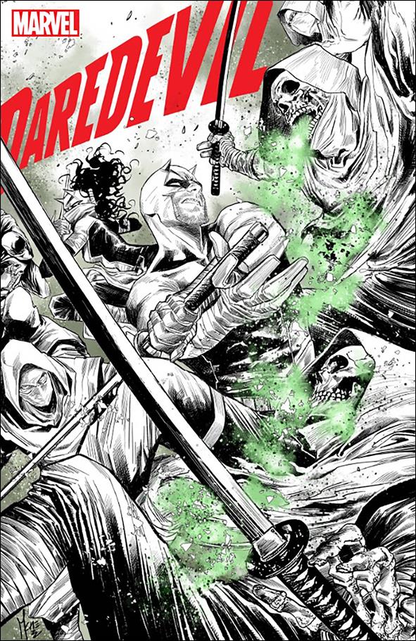 Daredevil (2022) issue 2-E Marco Checchetto B&W Cover (2nd Printing)