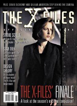 Official X-Files Magazine Volume 2 issue 2-B Dana Scully Cover
