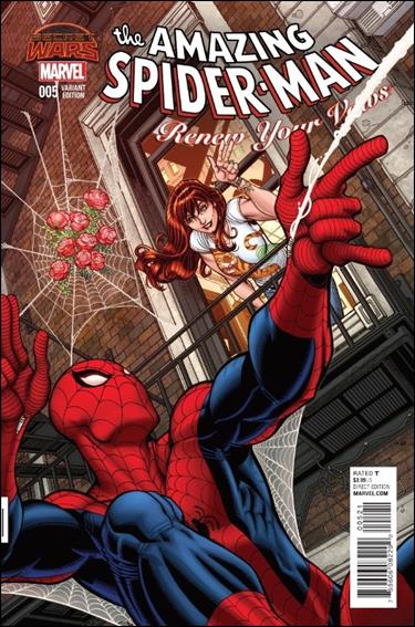 Amazing Spider-Man: Renew Your Vows (2015) issue 5-B Nick Bradshaw 1:25 Cover