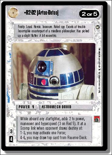 Star Wars: A New Hope Limited (Base Set) card 96 R2-D2 (Artoo-Detoo)