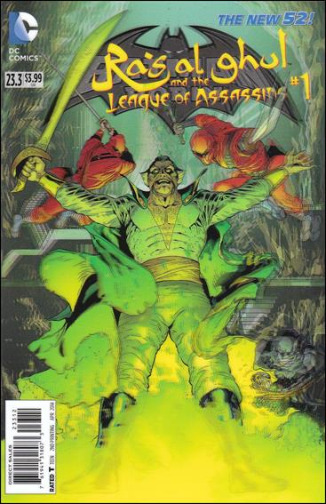 Batman and Robin (2011) issue 23.3-C Ra's al Ghul 3D Cover (2nd Printing)