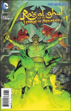 Batman and Robin (2011) issue 23.3-C Ra's al Ghul 3D Cover (2nd Printing)