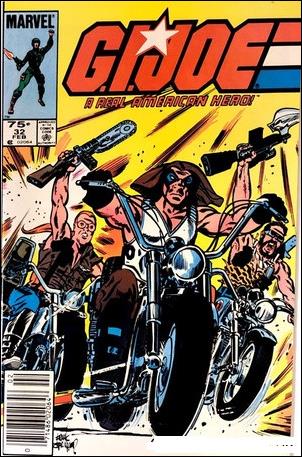 G.I. Joe: A Real American Hero issue 32-C Canadian Price Cover