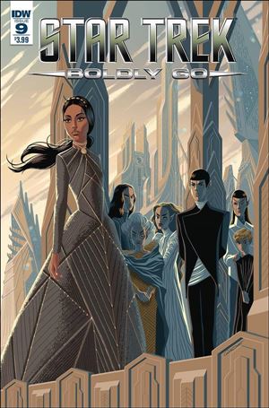 Star Trek: Boldly Go issue 9 George Caltsoudas Cover