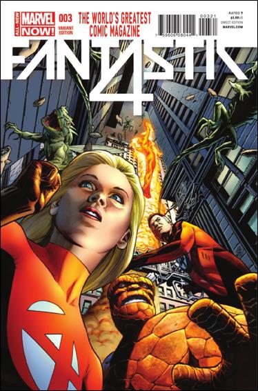 Fantastic Four (2014) issue 3-B J.G. Jones 1:50 Cover