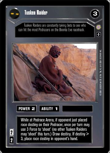 Star Wars: Coruscant Limited (Base Set) card 6 Tusken Raider