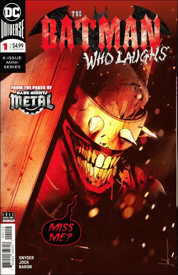 Batman Who Laughs (2018) issue 1-K Jock Final Printing Cover