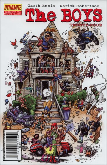 Boys issue 24-B Darick Robertson Standard Cover
