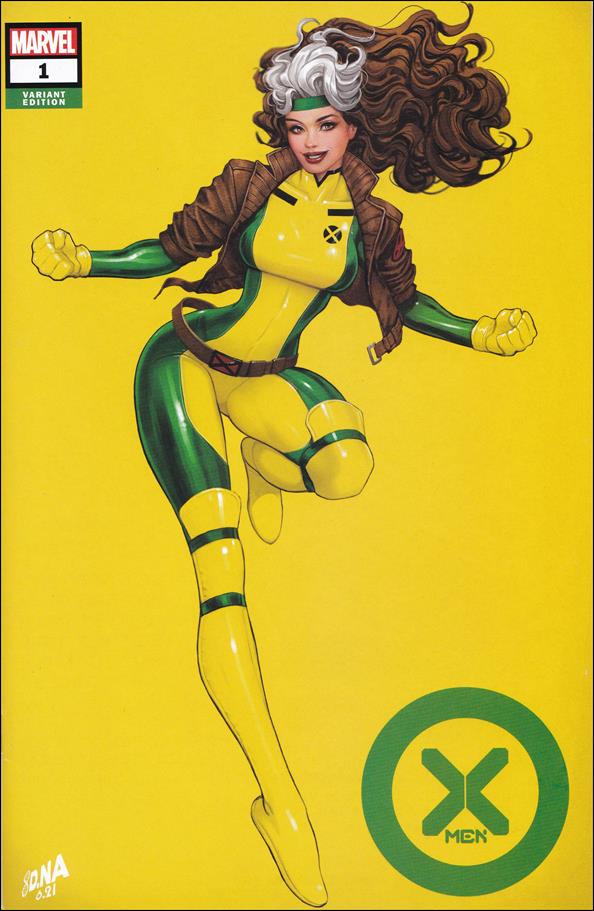 X-Men (2021) issue 1-U David Nakayama Shared Retailer Yellow Bleed Cover