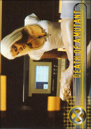 X-Men: The Movie (Base Set) card 49 Death Of A Mutant