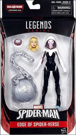 Marvel Legends Infinite: Spider-Man (Absorbing Man Series)  figure 2 Edge of Spider-Verse (Gwen Stacy Spider-Woman)