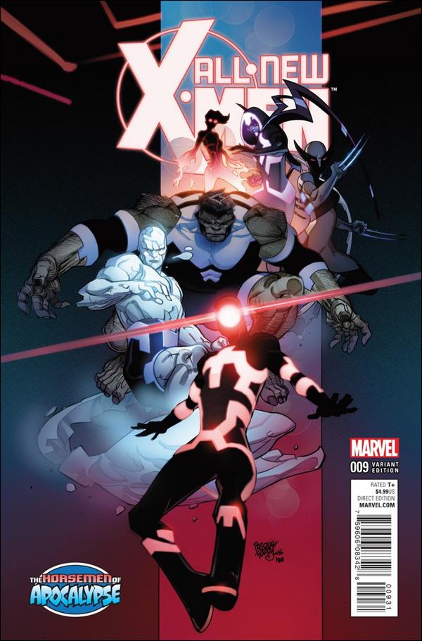 All-New X-Men (2016) issue 9-B Pasqual Ferry Horsemen of Apocalypse Cover