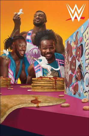 WWE the New Day: Power of Positivity issue 1-C Rahzzah 1:10 Virgin Cover