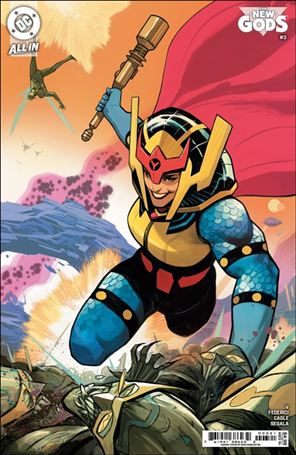 New Gods (2025) issue 3-B Mike Huddleston Cardstock Cover