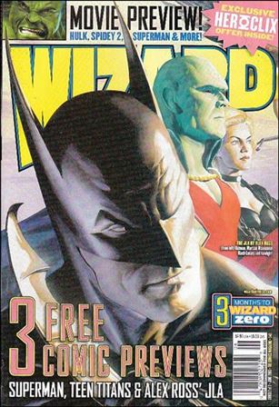 Wizard: The Comics Magazine issue 141-B Alex Ross JLA Cover