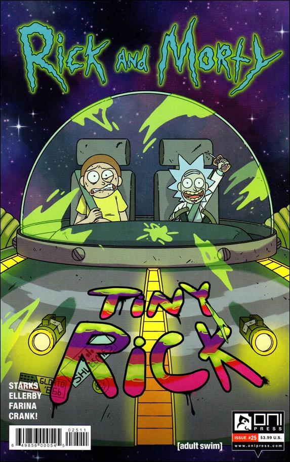 Rick and Morty (2015) issue 25 CJ Cannon Cover