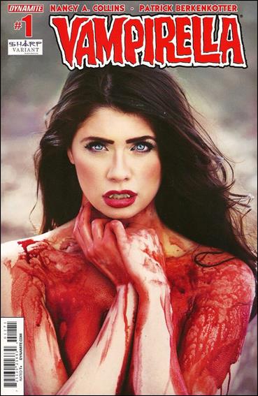 Vampirella (2014) issue 1-Q Sharp Comics "Blood" Photo Cover 1/100