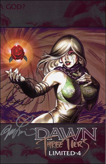 Dawn: Three Tiers issue 4-B Limited Cover (Signed by Joseph Michael Linsner)