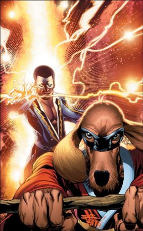 Black Lightning/Hong Kong Phooey Special issue 1-B ChrisCross Cover