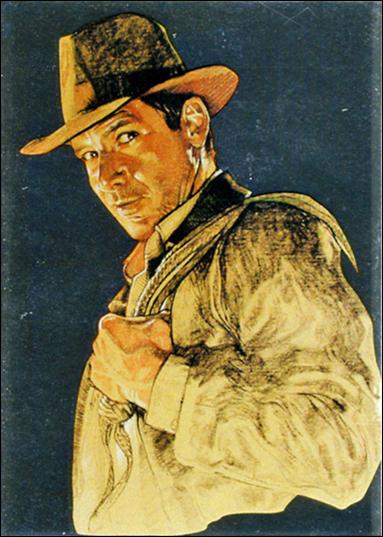 Indiana Jones Masterpieces (Foil Subset) card 6 Silver Foil