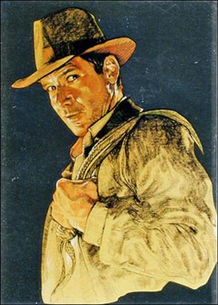 Indiana Jones Masterpieces (Foil Subset) card 6 Silver Foil