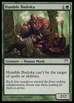Magic the Gathering: Champions of Kamigawa (Base Set) card 214 Humble Budoka