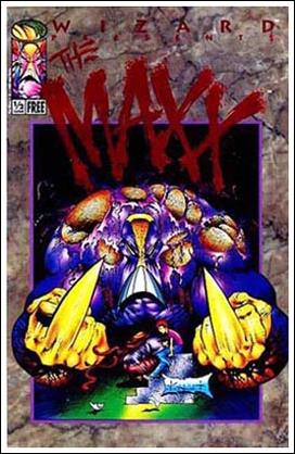 Maxx issue 1/2-D Red Foil Pre-Press Test Cover 1/10